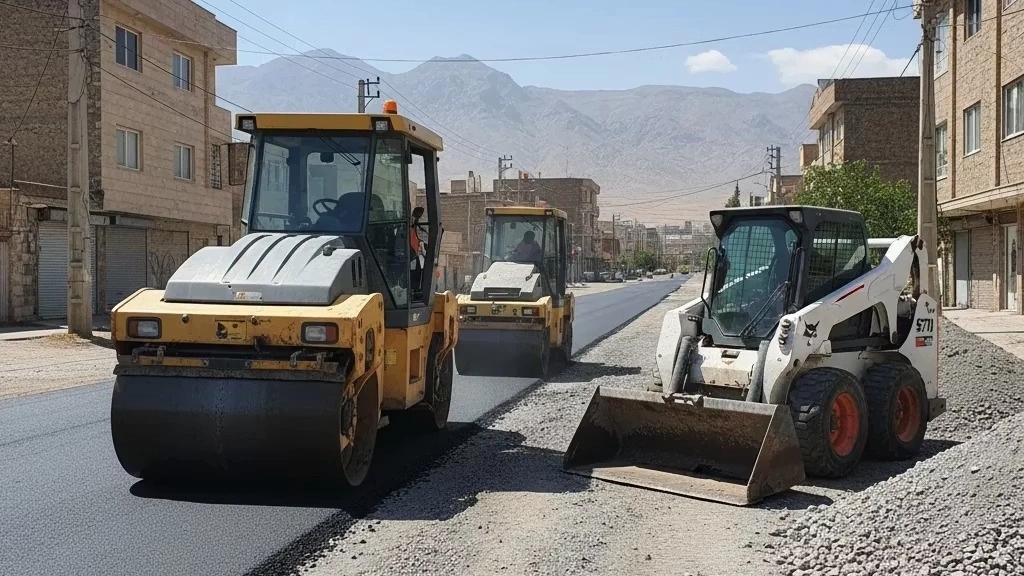 پیمانکاری امید، اجاره دهنده غلطک های سبک سنگین و اجرای آسفالت در کرج