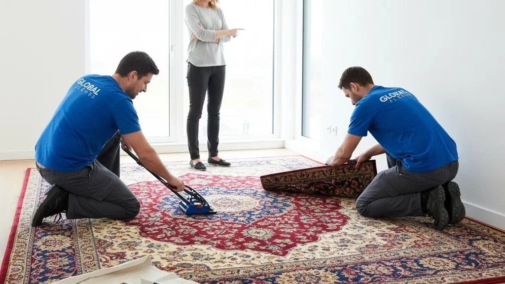 فروش و نصب موکت اتاق خواب و سالن پذیرایی توسط فروشگاه نظری
