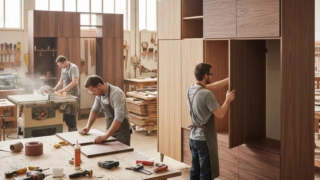 ساخت کابینت MDF اهواز با بهترین متریال