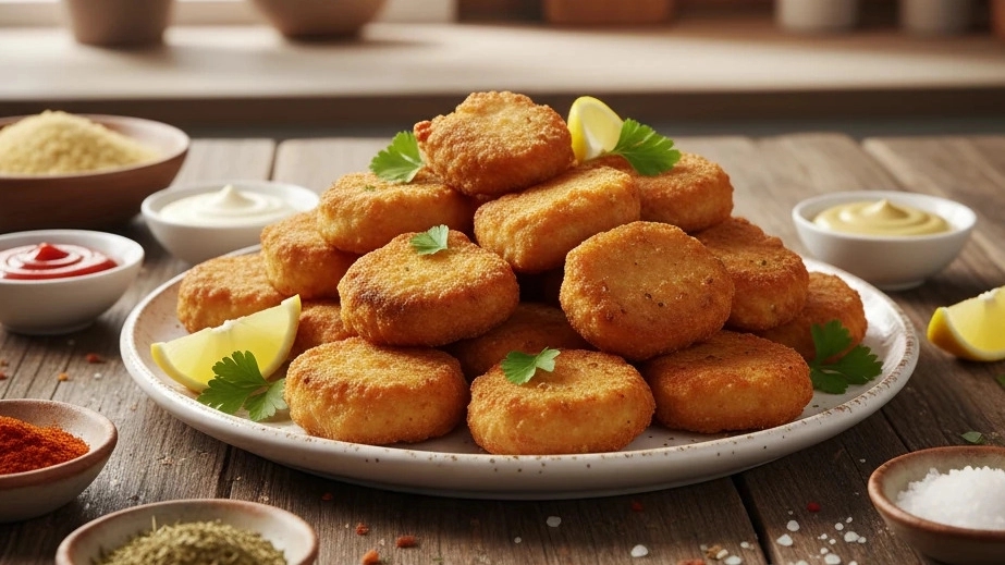 تولید ناگت خانگی مرغ و گوشت با کیفیت بالا در تهران