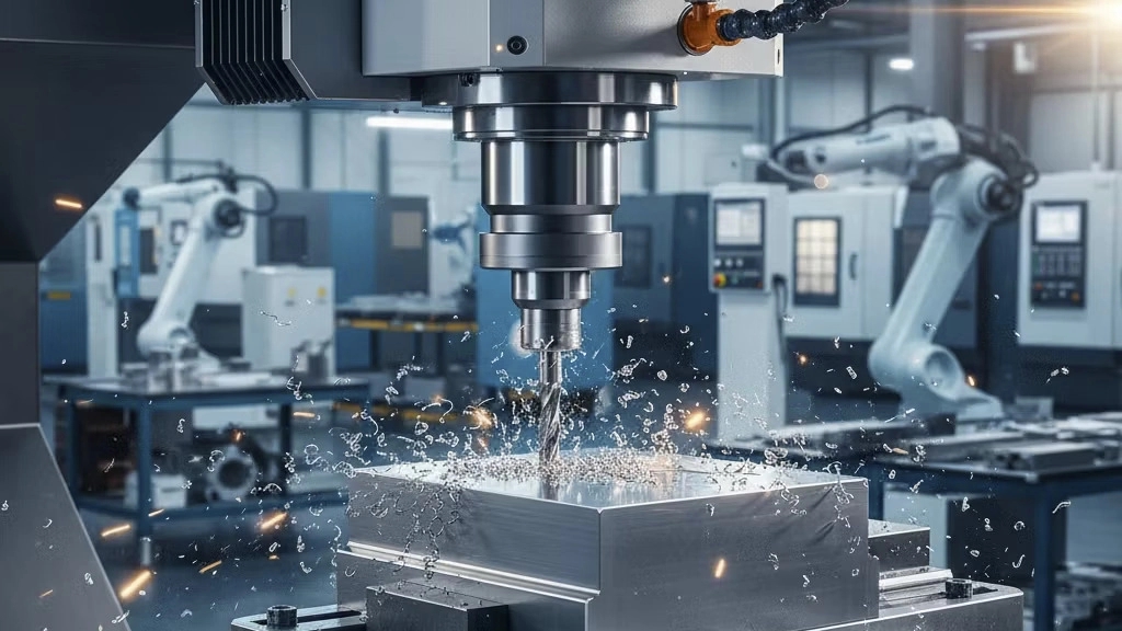 تراش CNC سریع و حرفهای برای قطعات صنعتی