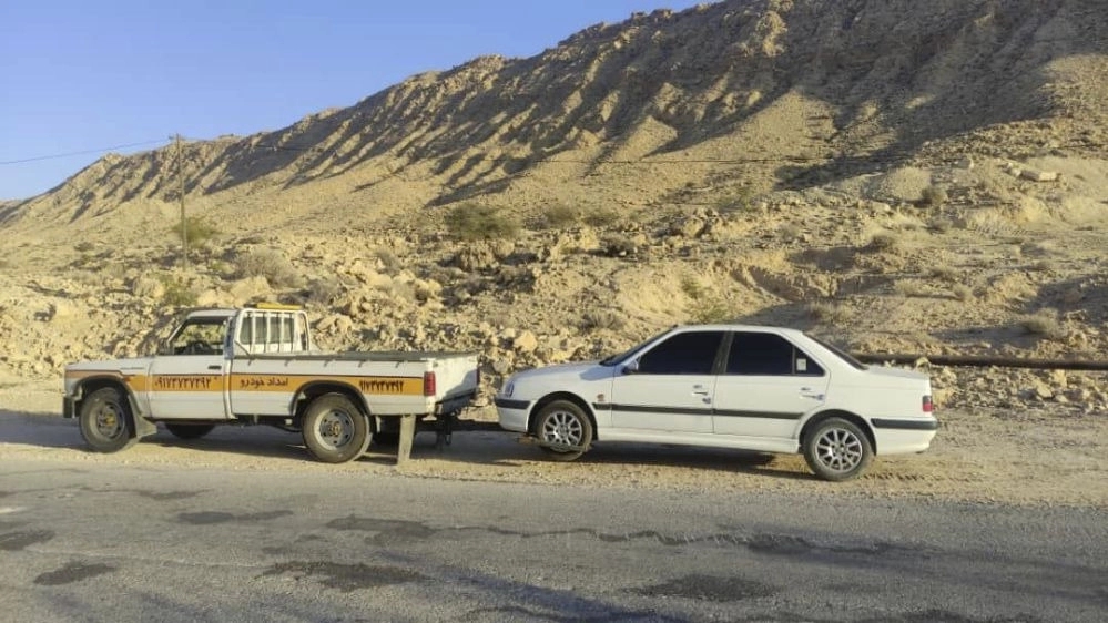 خودروبر شبانه روزی در کاکی و جاشک