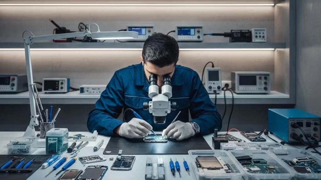 تعمیرات تخصصی موبایل در فروشگاه آس فیکس
