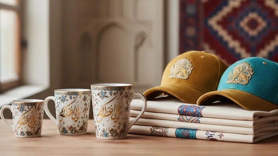 لوازم فرهنگی زرین، چاپ روی ماگ تیشرت کلاه در کرمان