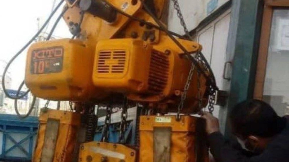 تامین انواع قطعات مکانیکی و برقی جرثقیل سقفی