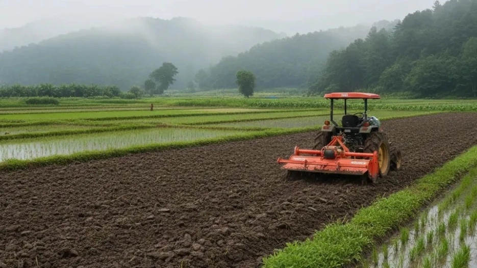 مزایای روتیواتور کوبوتا برای خاکهای ریز و مرطوب گیلان