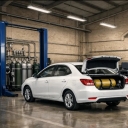 تعمیرگاه CNG نوری، تعمیر خودروهای دوگانهسوز CNG کارخانهای در تبریز
