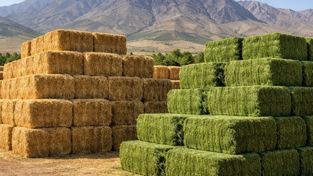 خرید کاه و یونجه در همدان