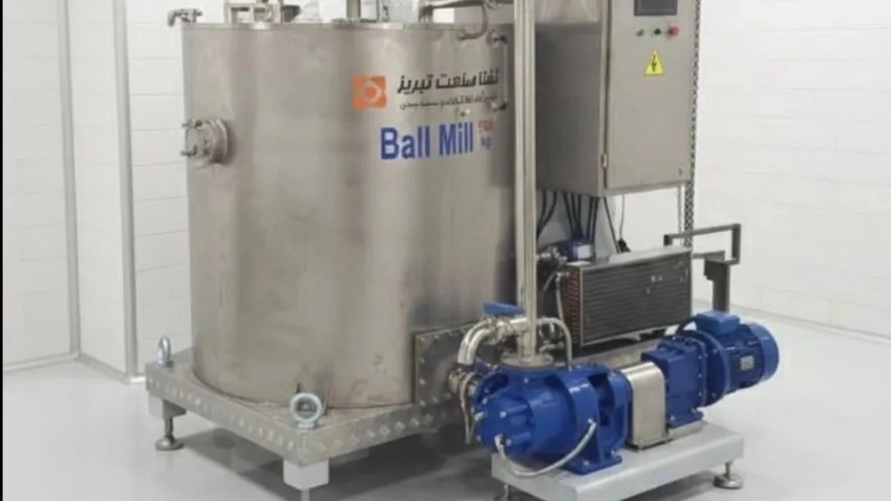 تولید و ساخت بال میل شکلات ۵۰۰ کیلویی در تهران؛ قلب تپنده کارخانجات صنایع غذایی