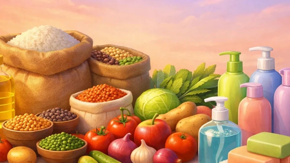 فروش موادغذایی و بهداشتی در فروشگاه صداقت سیستان و بلوچستان