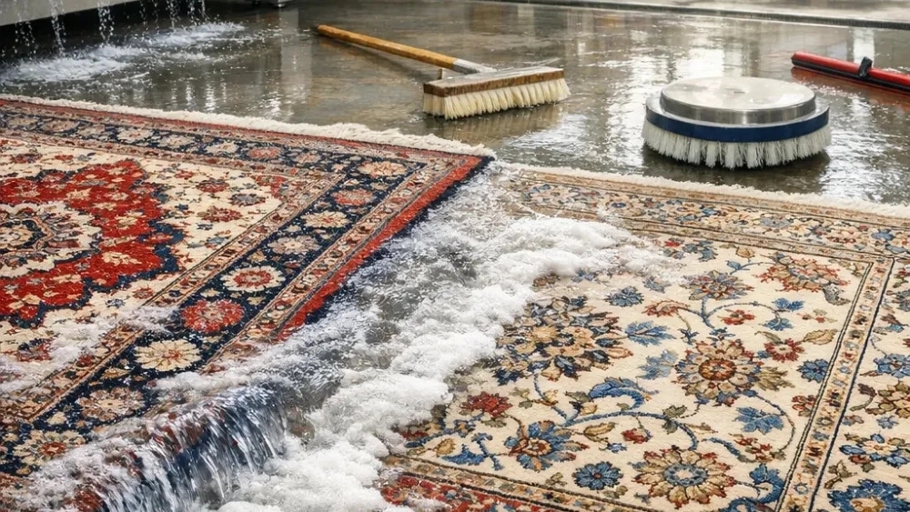 بهترین قالیشویی در همدان