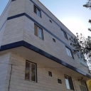 کار در ارتفاع قومس، شستشوی نما و نصب تابلو در سمنان