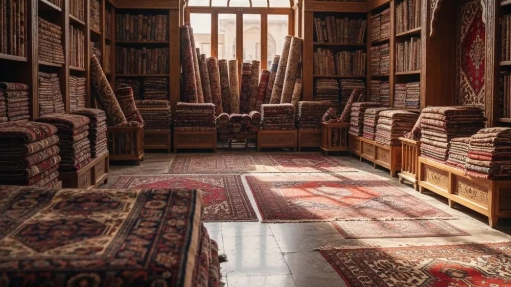 خرید مستقیم فرش از پخشکننده در شیراز