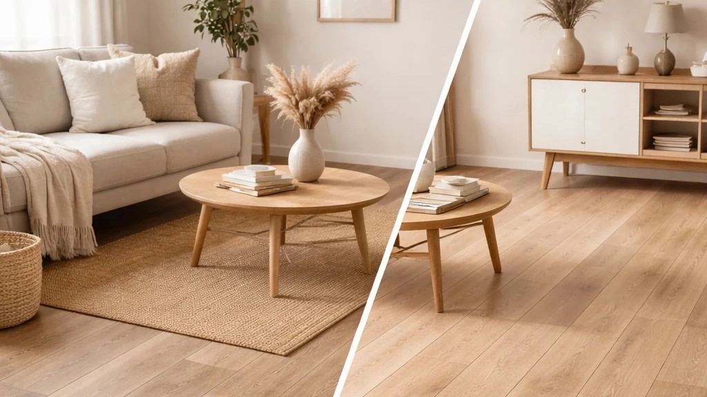 کفپوش PVC بهتر است یا پارکت؟