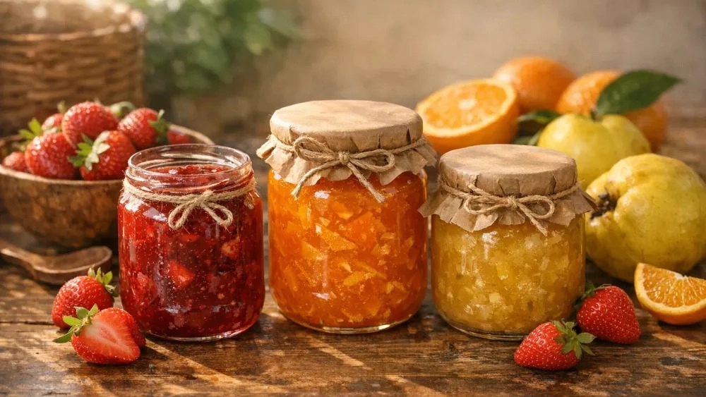 خرید مربای خانگی تازه و طبیعی در آستارا