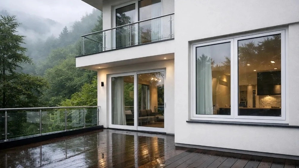 فروش و پخش درب و پنجره دوجداره UPVC در رشت گیلان