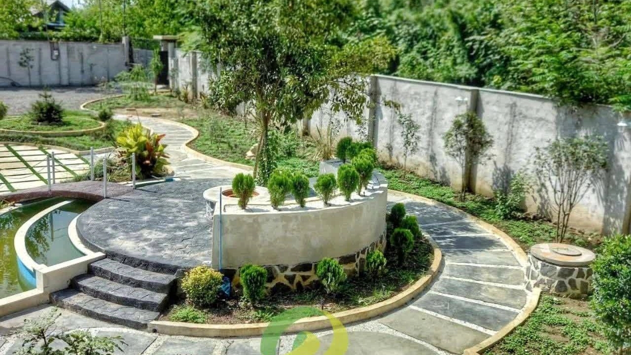 طراحی فضای سبز سنتی ایرانی برای ویلاهای شمال