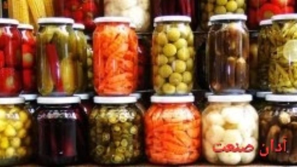 ساخت خط تولید ترشی با قابلیت تولید عمده