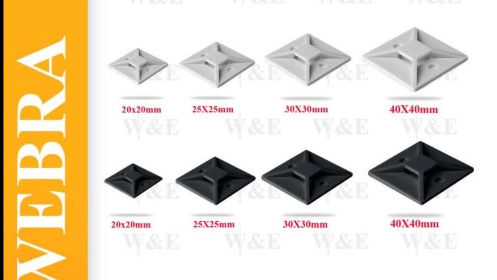 پایه چسب بست کمربندی W&E