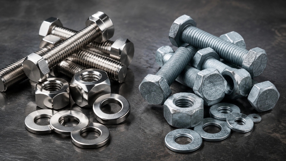 قیمت پیچ و مهره گالوانیزه و استیل