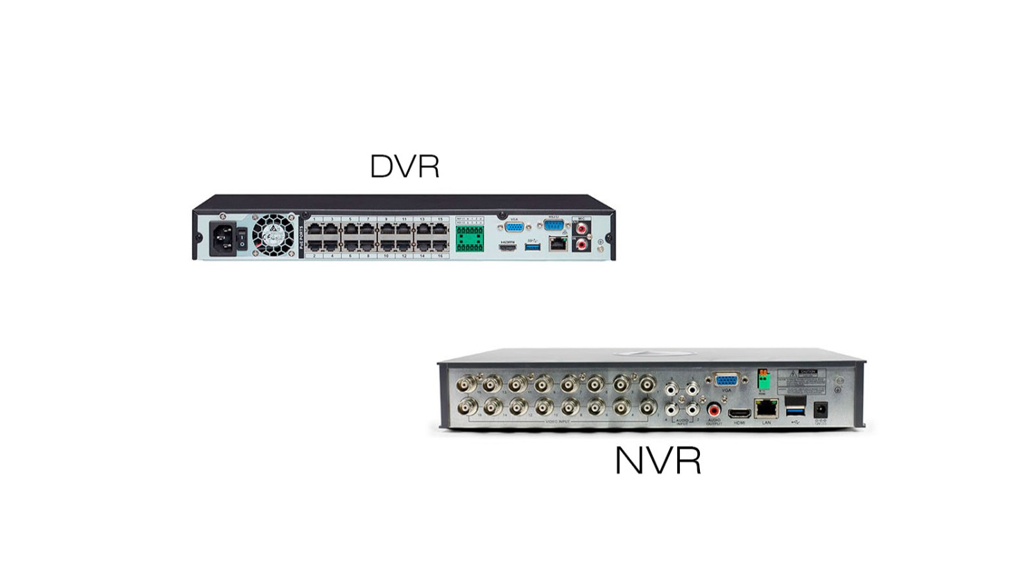 تفاوت DVR و NVR چیست (ظاهری و فنی) و کدام بهتر است؟