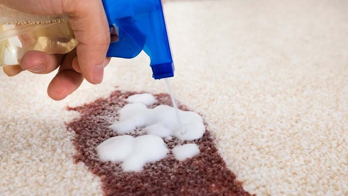 پاک کردن لکه قهوه روی فرش