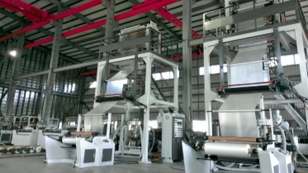 انواع دستگاههای تولید نایلون و نایلکس