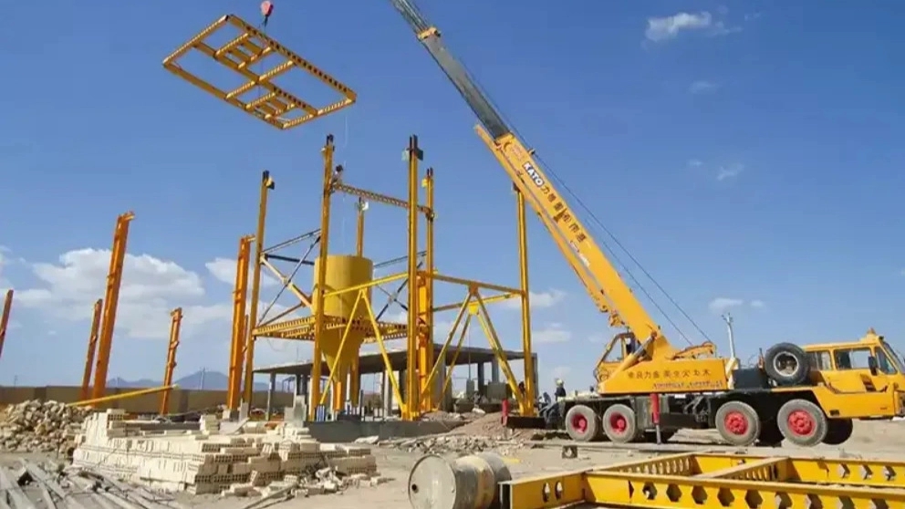 انواع جرثقیل صنعتی یا کارگاهی