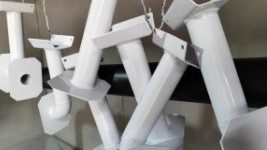 رنگ کوره ای الکترواستاتیک پایه دوربین مداربسته