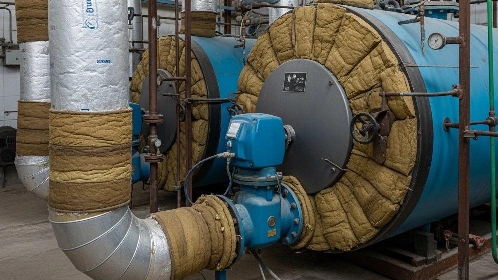 ترمیم و بازسازی عایقهای قدیمی موتورخانه در منطقه نیاوران