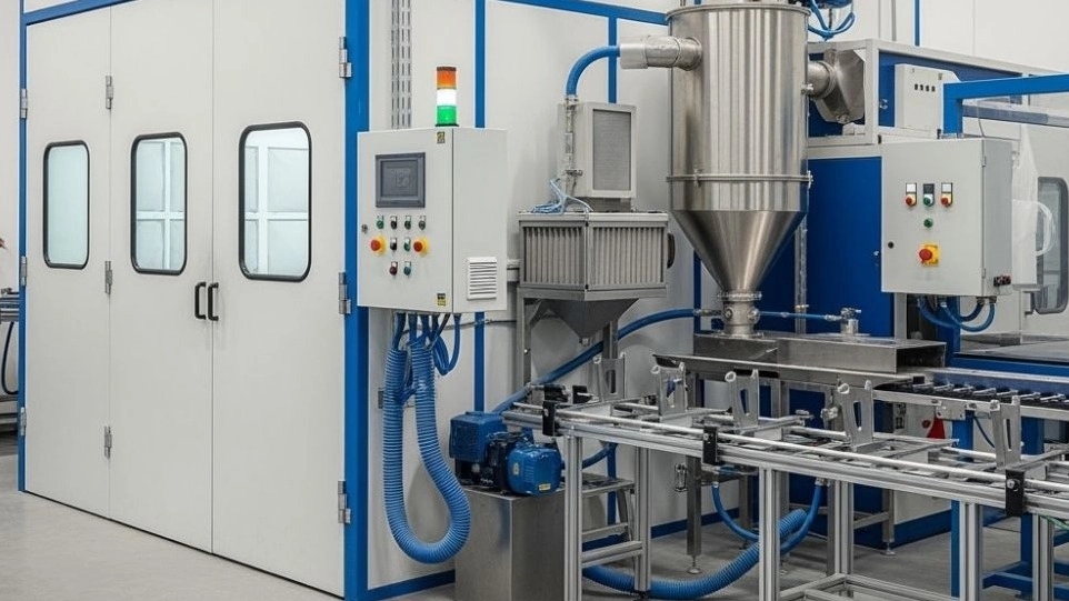 انتخاب بهترین تجهیزات رنگ برای راهاندازی خط کوره کابین ساکلون در تجهیزات رنگ پارس جاده ساوه