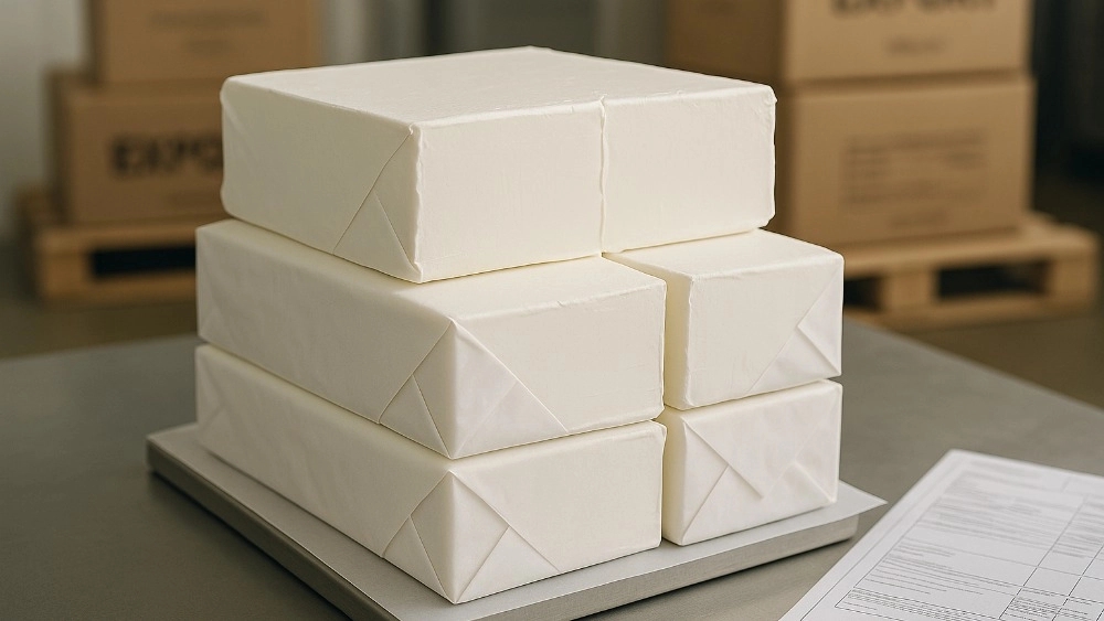 فروش و صادرات کره فله سفید ۸۲٪