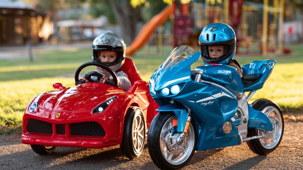 راهنمای جامع انتخاب ماشین شارژی بر اساس سن و وزن کودک