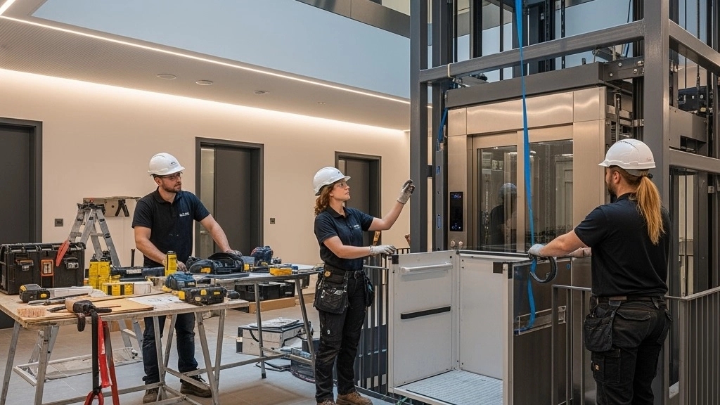 تولید و نصب آسانسور و بالابر صنعتی در رشت توسط گروه فنی مهندسی آنتیک