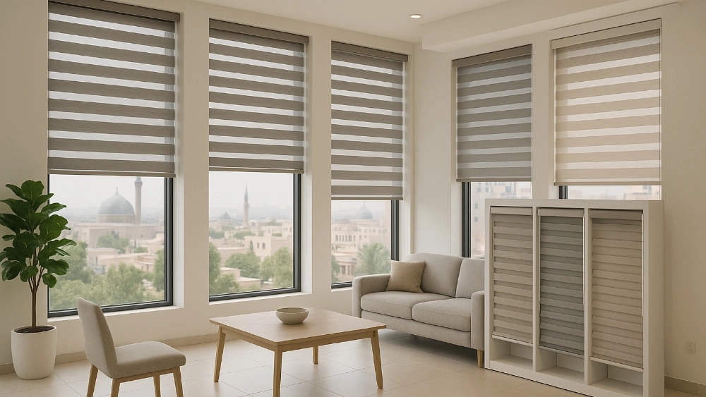 خرید پرده دو مکانیزم از فروشگاه زبرا کرال