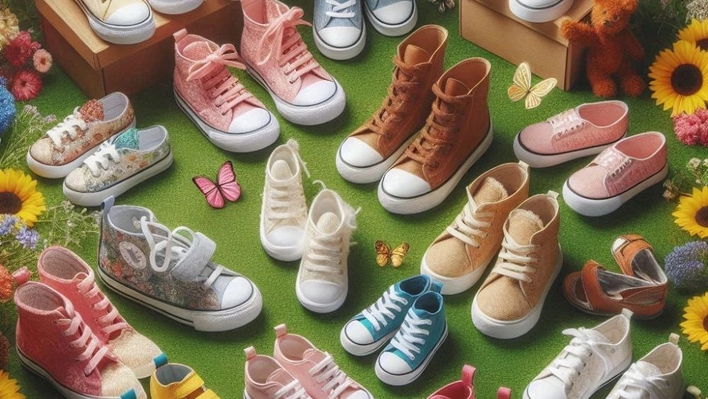 جدیدترین انواع کفش بچگانه در همدان از تولیدی آرسین مستقیم از تولیدکننده خرید کنید